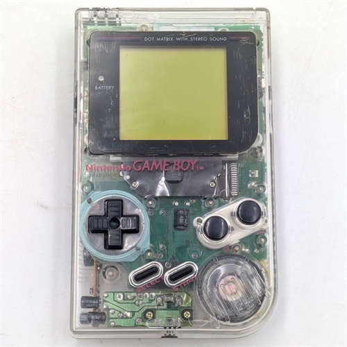 Game boy Original - Clear - Console - SNR GM4332185 (B Grade) (Used)